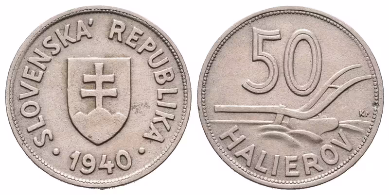 50 Haléř 1940, vzácný