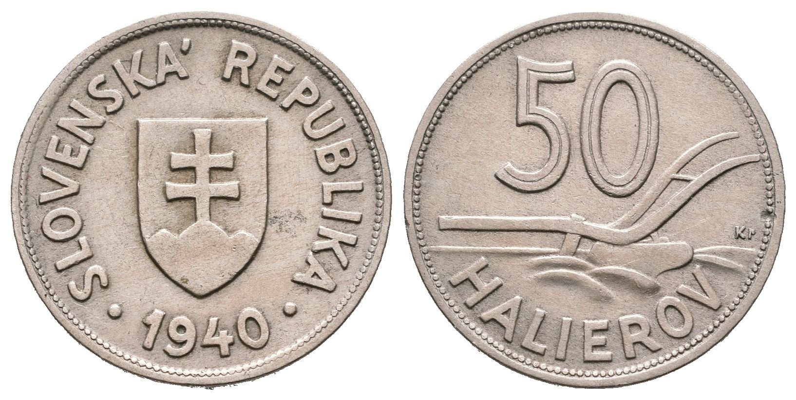 50 Haléř 1940, vzácný