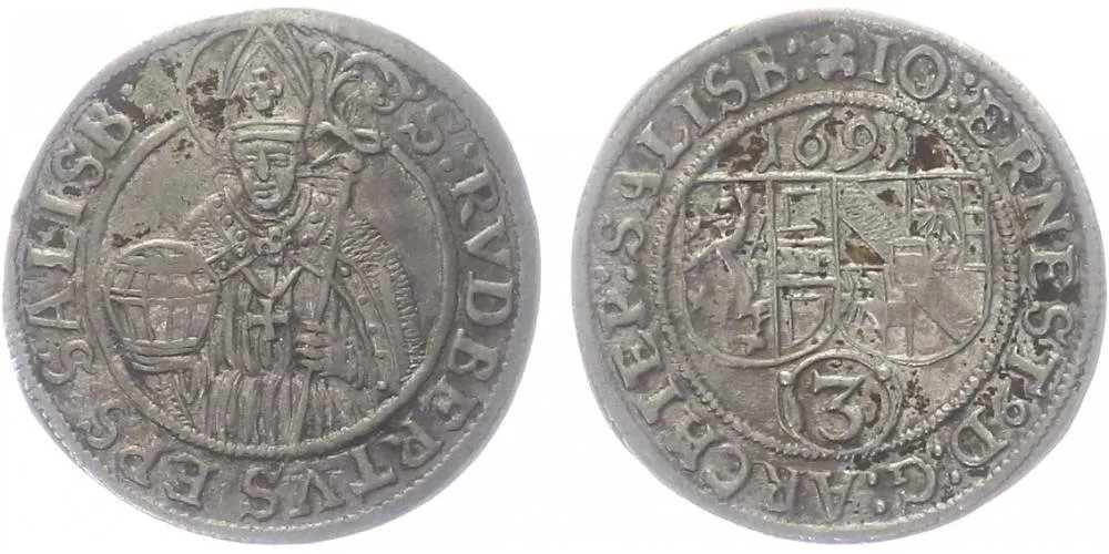 Salzburg - arcibiskupství, Johann Ernst Thun - Hohenstein, 1687-1709 — 1
