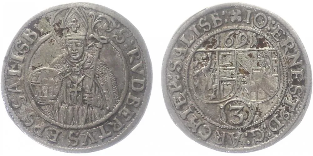 Salzburg - arcibiskupství, Johann Ernst Thun - Hohenstein, 1687-1709 — 1