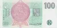 Česká republika, 100 Koruna 1997, série E, Hej.CZ22aE