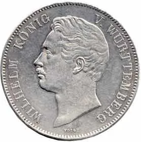Württemberg, Wilhelm I., 1816 - 1864 — 1