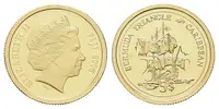 5 dolarů - 2006 - Au 1,25 g - 0,585 - Bermudský trojúhelník