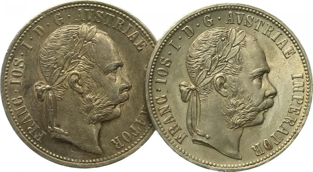 Rakouská a spolková měna, 1857 - 1892 — 1