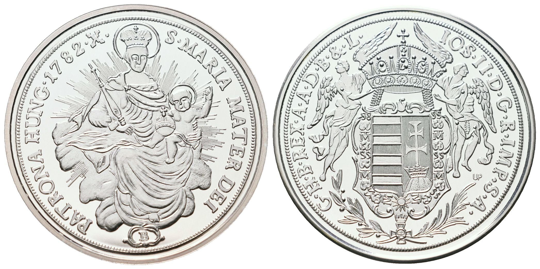 Replika - Historický 1/2 tolar - Josef II, 1782