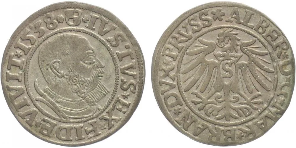 Prusko, Albrecht von Brandenburg, 1525 - 1568 — 1