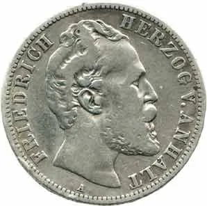 Anhalt, Friedrich I., 1871 - 1904 — 1