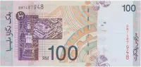 Malajsie, 100 Ringgit (2001), P.44d - fotografie 2