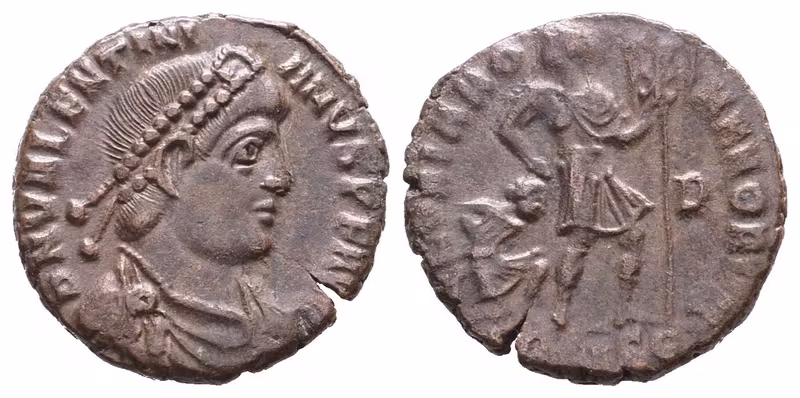 Valentinianus I., nummus, Siscia, RIC IX 14