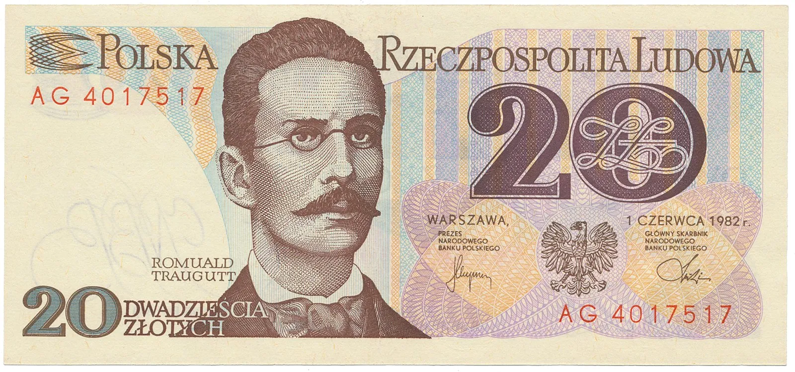 Polsko, 20 Zlotych 1982, P.149