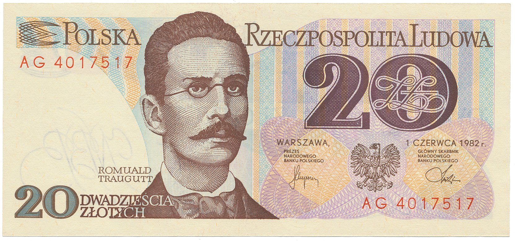 Polsko, 20 Zlotych 1982, P.149