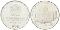 25 Kčs 1968 - Národní muzeum v Praze, PROOF, původní etue - fotografie 2