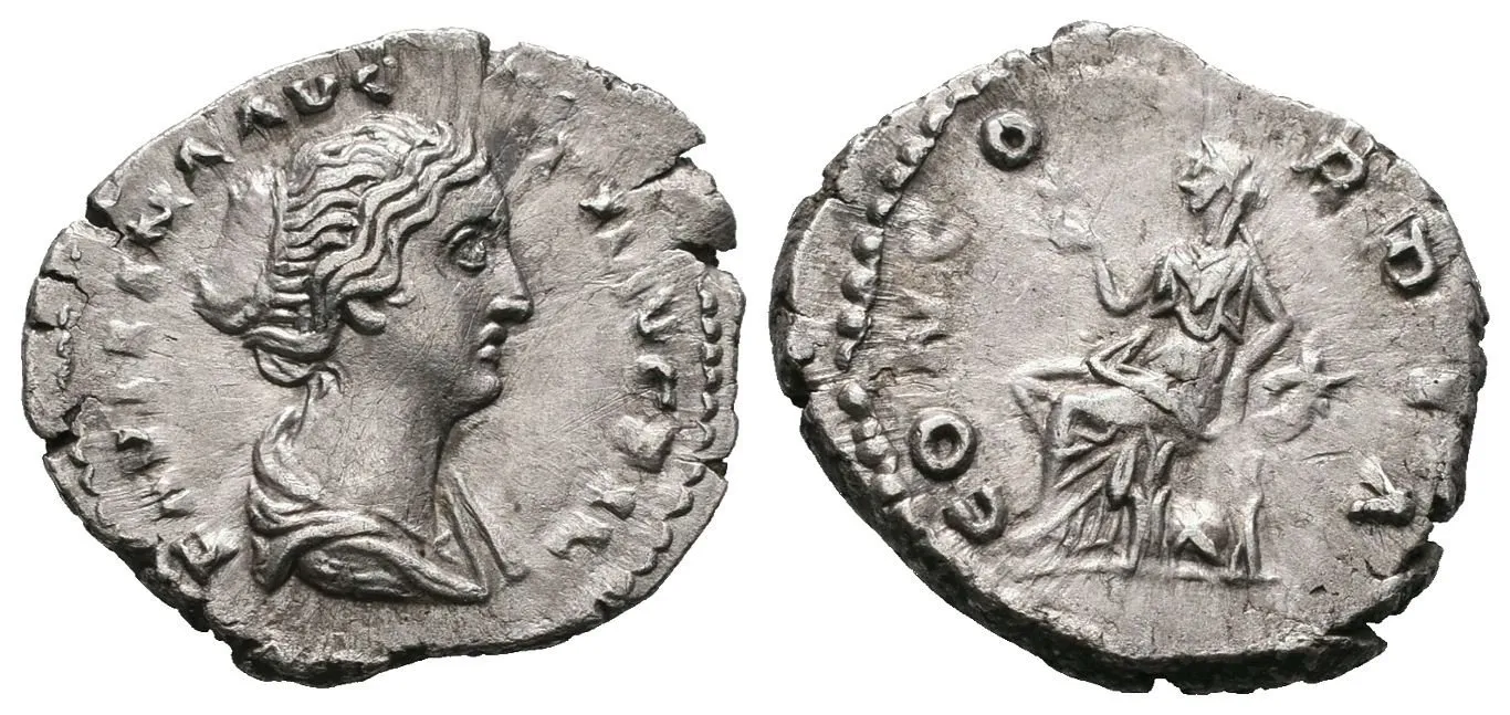 Faustina senior, manželka Antonina Pia — 1