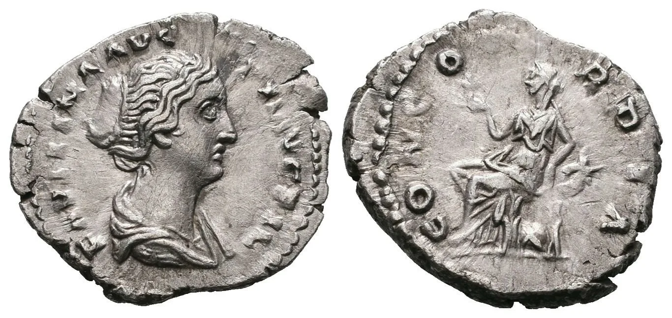 Faustina senior, manželka Antonina Pia — 1