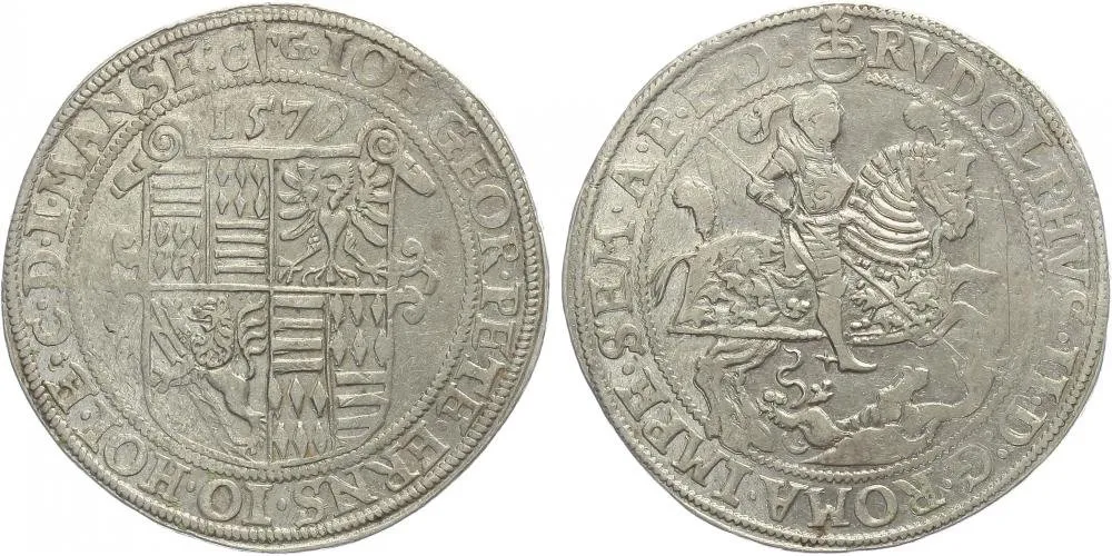 Mansfeld - Eisleben, Johann Georg I., Peter Ernst I. a Johann Hoyer III., 1573 - 1579 — 1