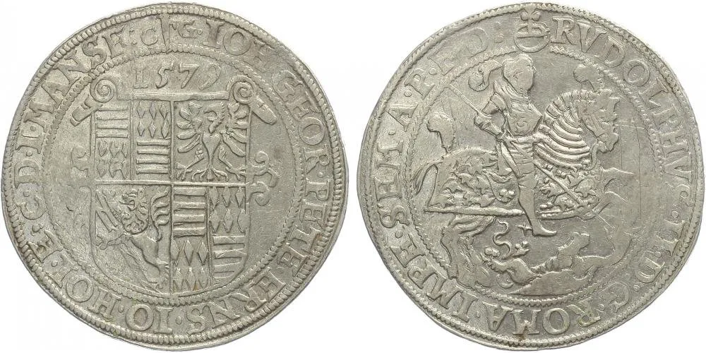 Mansfeld - Eisleben, Johann Georg I., Peter Ernst I. a Johann Hoyer III., 1573 - 1579 — 1