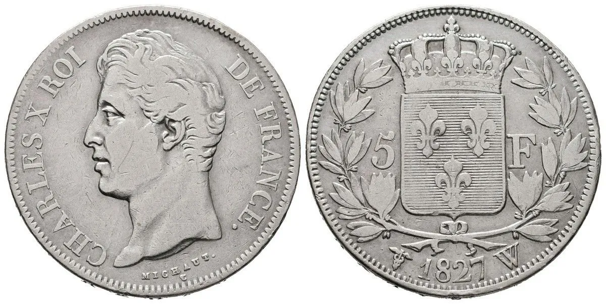 Francie, Charles X., 1824 - 1830 — 1