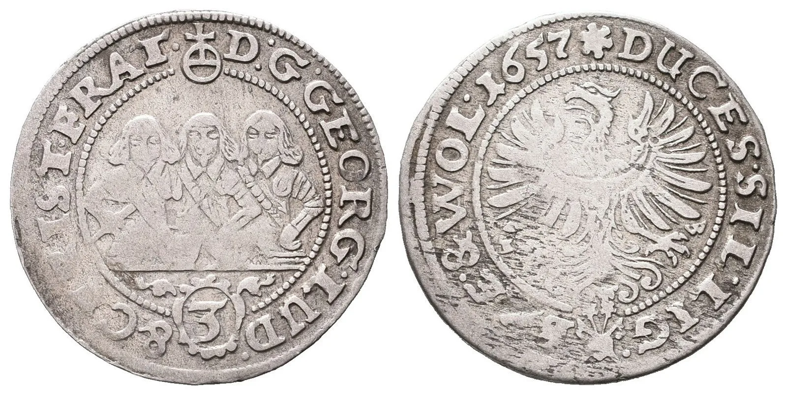 Lehnice - Břeh, Georg, Ludwig a Christian, 1639 - 1663 — 1