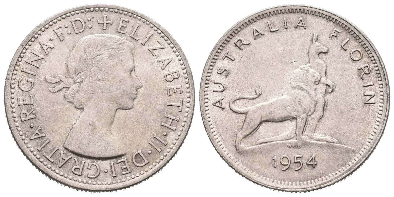 Austrálie, Florin 1954 - Pamětní