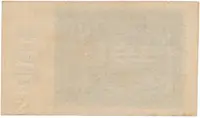 Německo, 100 Millionen Mark 1923, Kreuzblütten, Ro.106b - fotografie 2