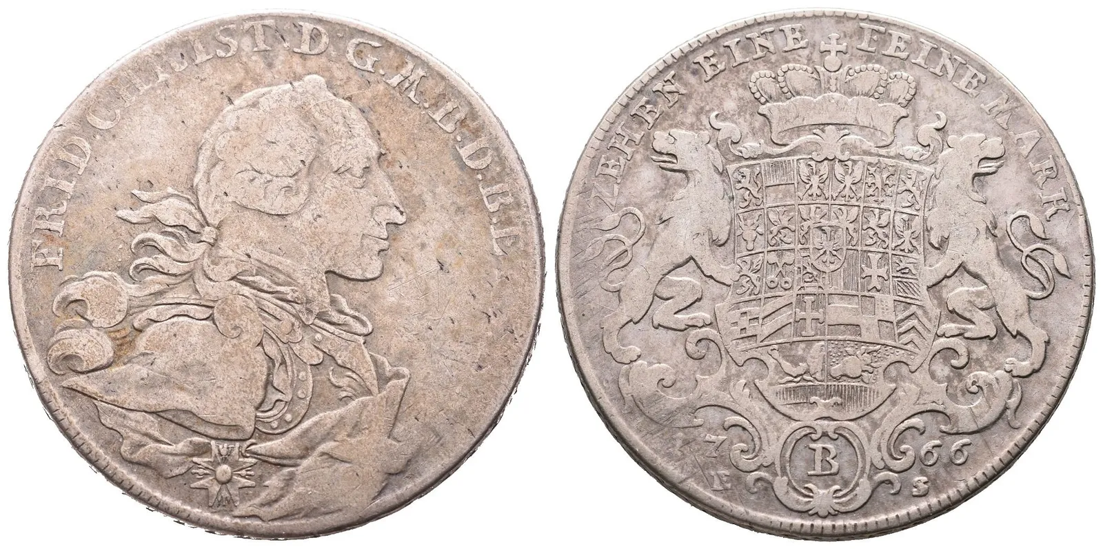 Bayreuth, Tolar 1766 B