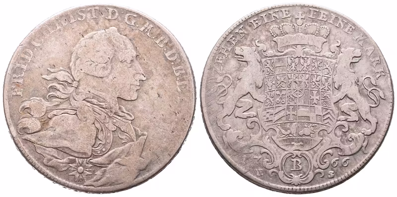 Bayreuth, Tolar 1766 B