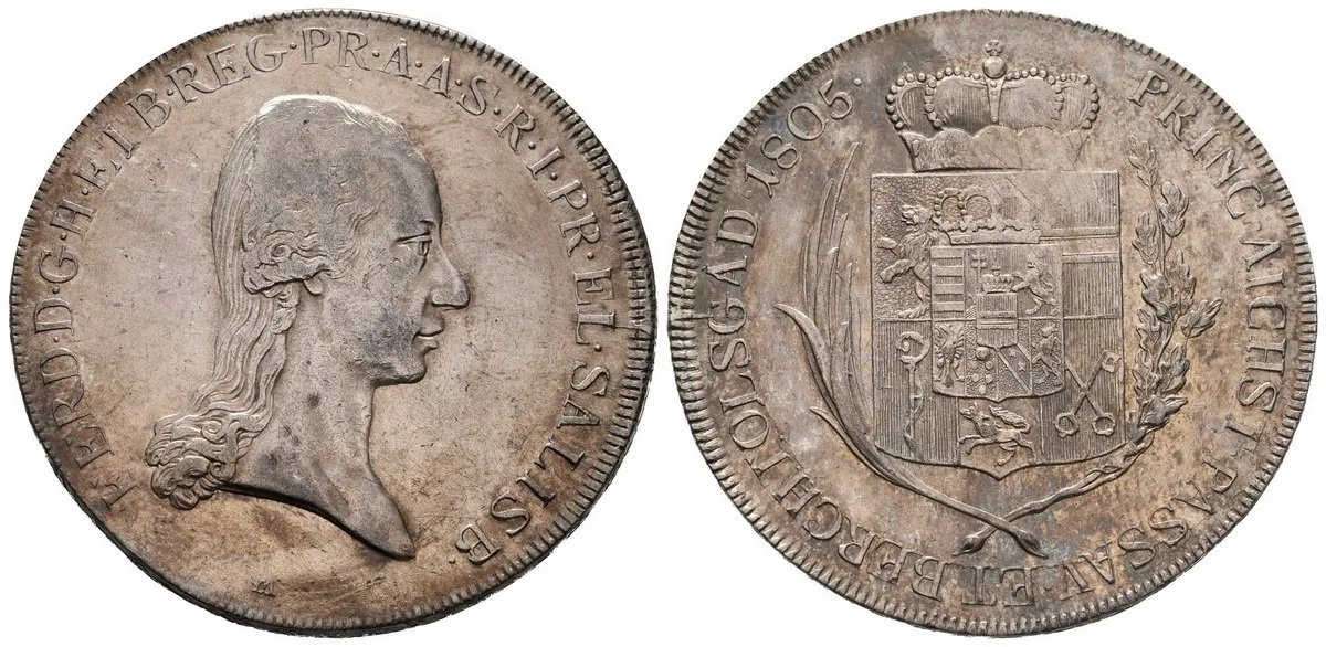 Salzburg - arcibiskupství, Ferdinand von Habsburg, 1803 - 1806 — 1