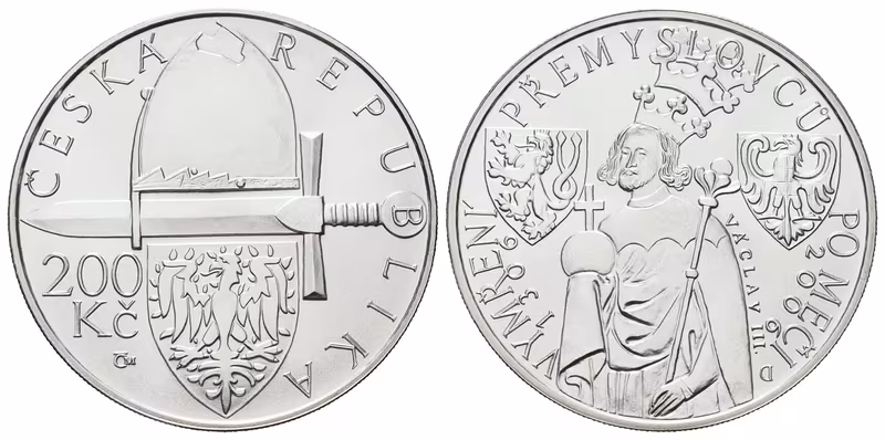 200 Kč 2006 - Vymření Přemyslovců