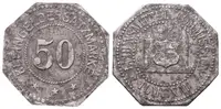 Nouzové ražby, 50 Pfennig 1917 - Ilmenau - 1 ks