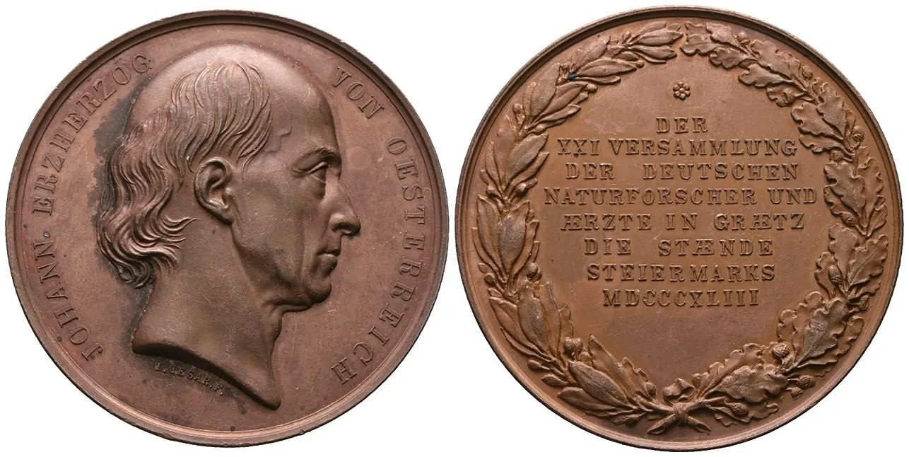 Arcivévoda Johann, 1782 - 1859, kancléř 1848 - 1849 — 1