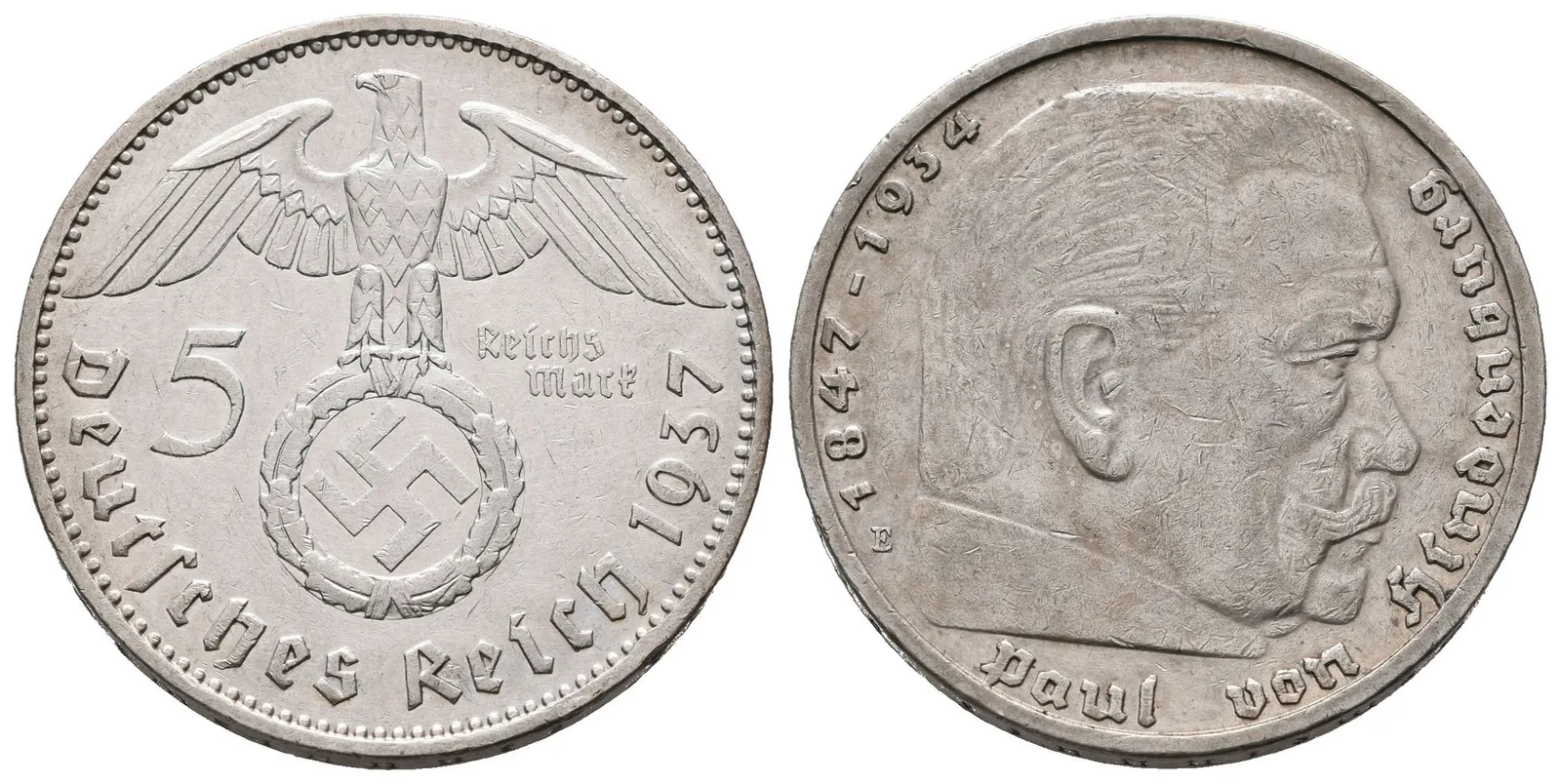 III. říše, 5 Marka 1937 E