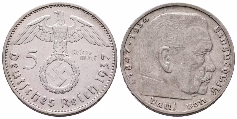III. říše, 5 Marka 1937 E