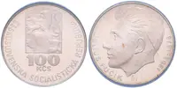100 Kčs 1978 - Július Fučík, PROOF