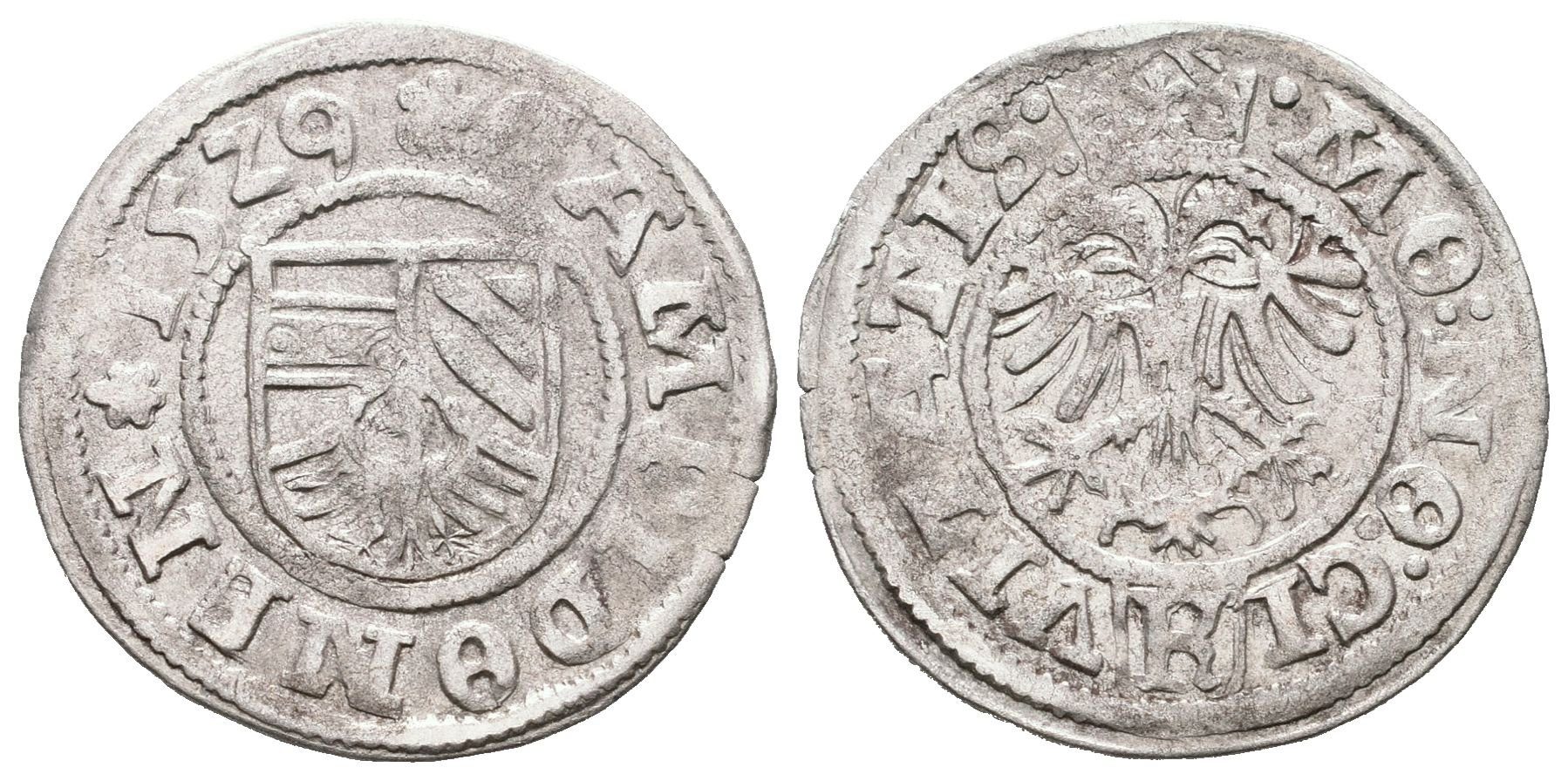 Kempten, 1/2 Batzen 1529