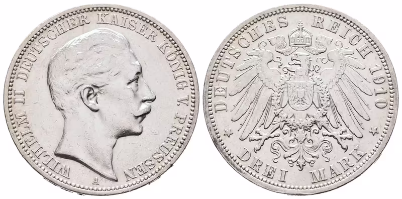 Prusko, 3 Marka 1910 A