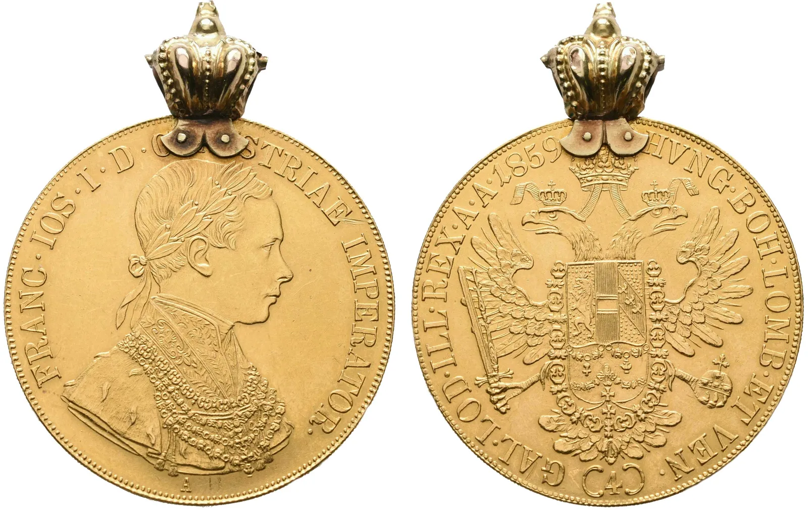 4 Dukát 1859 A
