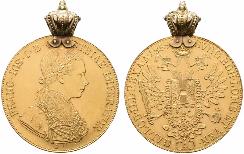 4 Dukát 1859 A