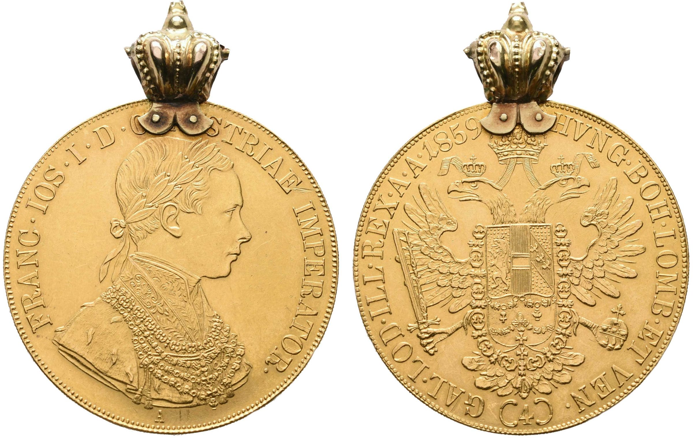 4 Dukát 1859 A
