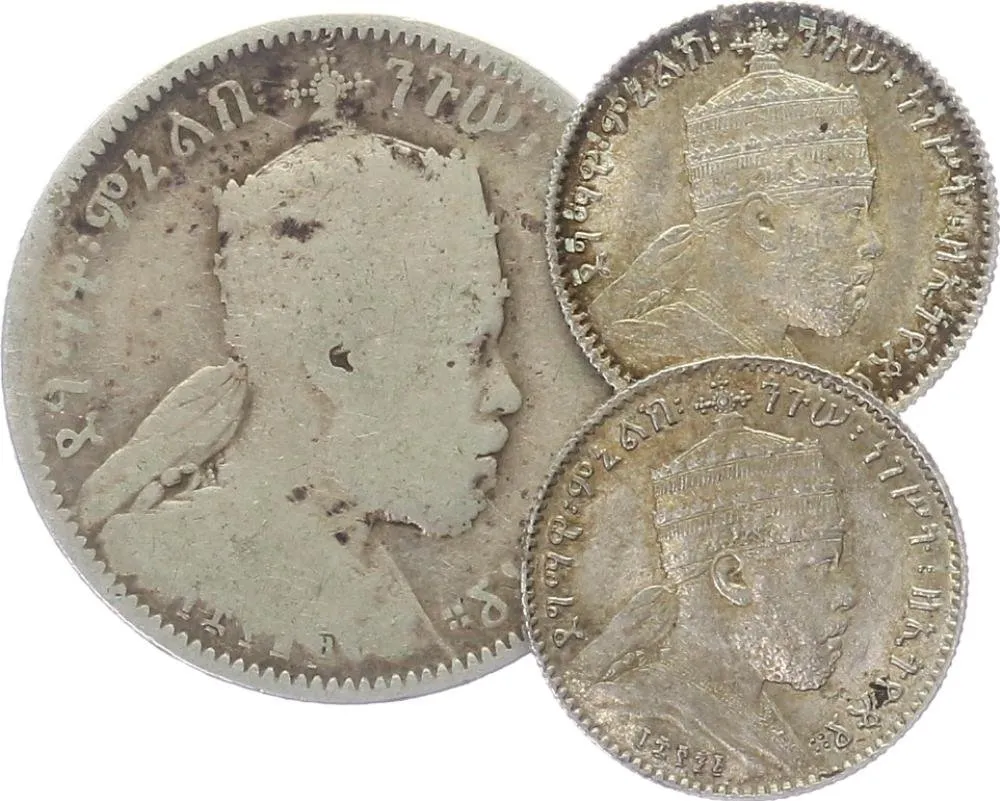 Etiopie, Menelik II., 1889 - 1913 — 1