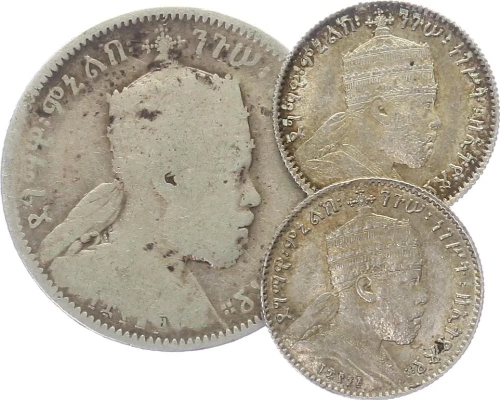 Etiopie, Menelik II., 1889 - 1913 — 1