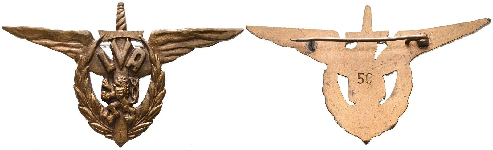 Československo - odznaky vojenských škol — 1