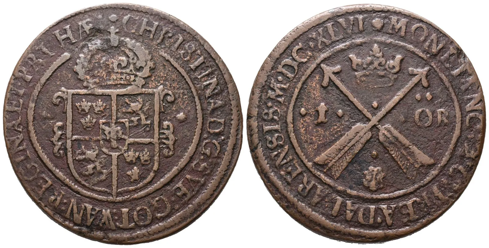 Švédsko, 1 ör 1646