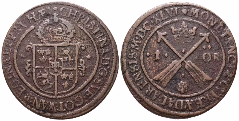 Švédsko, 1 ör 1646