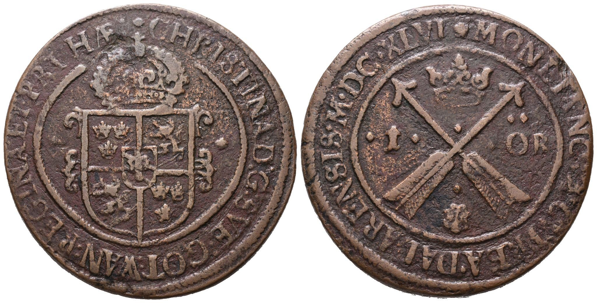 Švédsko, 1 ör 1646
