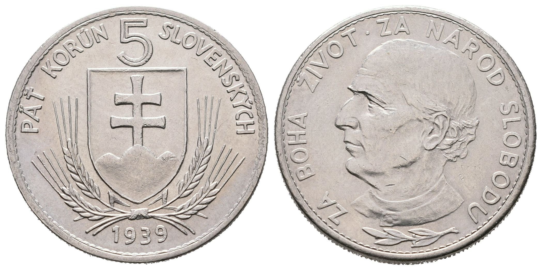 5 Koruna 1939