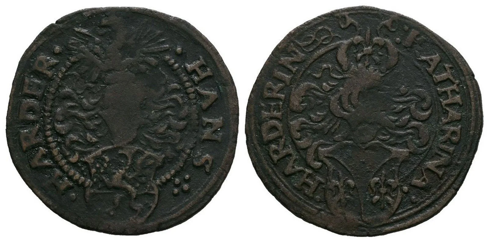 Harder Hanuš (Jan) a Kateřina NN (Harderová) — 1