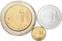 Sada medailí 2001 - Začátek třetího tisíciletí