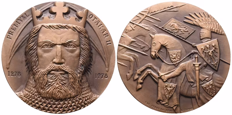 AE Medaile 1978 - Přemysl Otakar