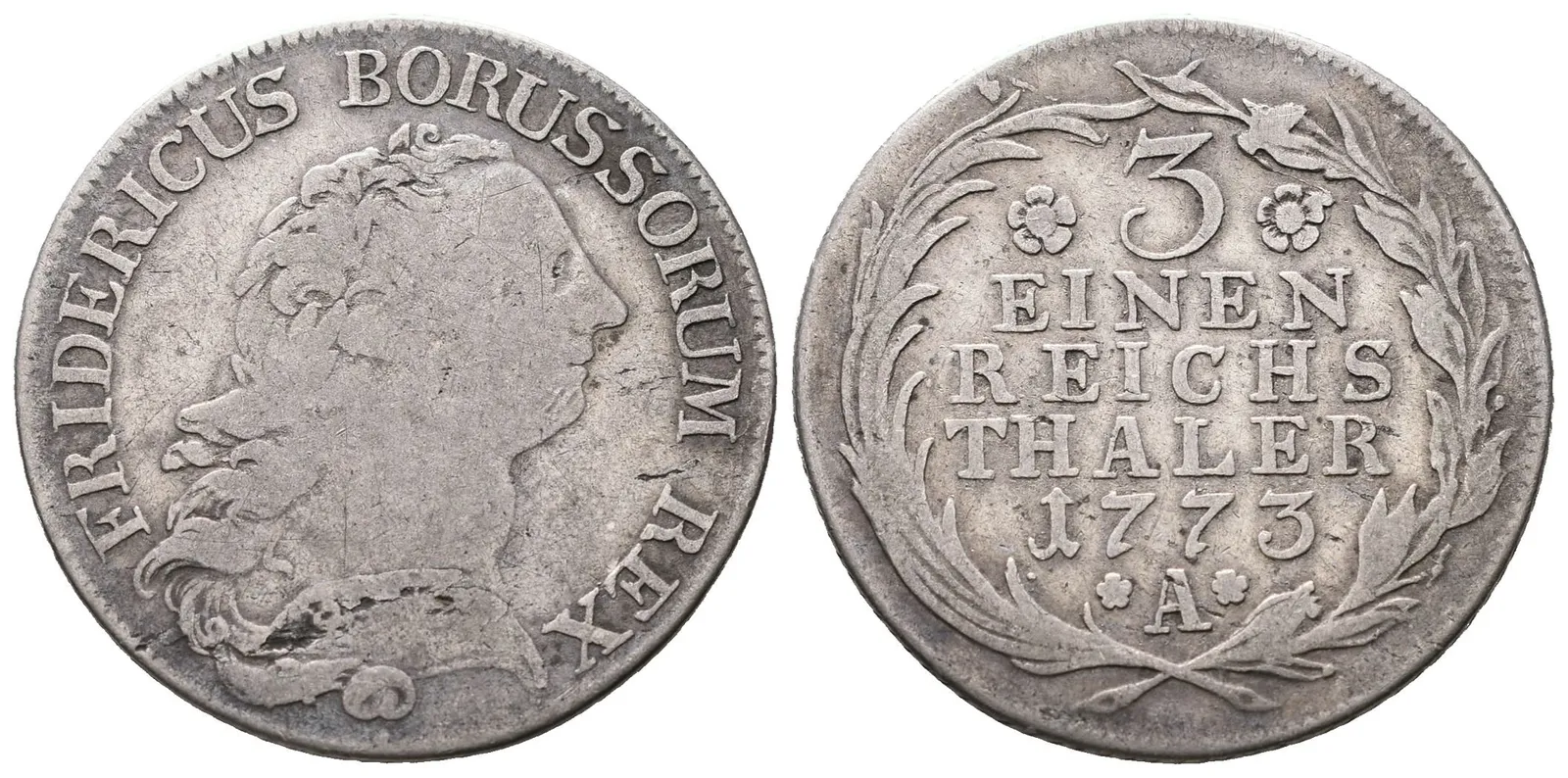 Prusko, 1/3 Tolar 1773 A
