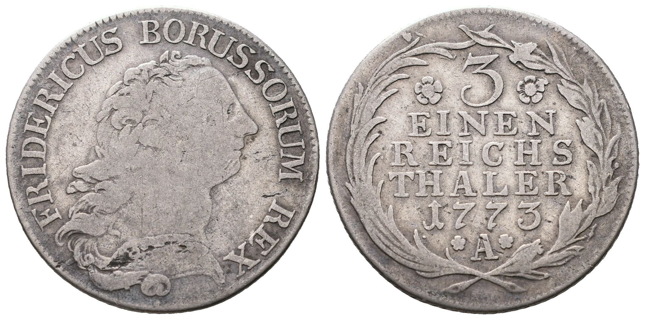 Prusko, 1/3 Tolar 1773 A